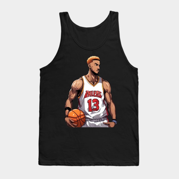 pro basketball Tank Top by animegirlnft